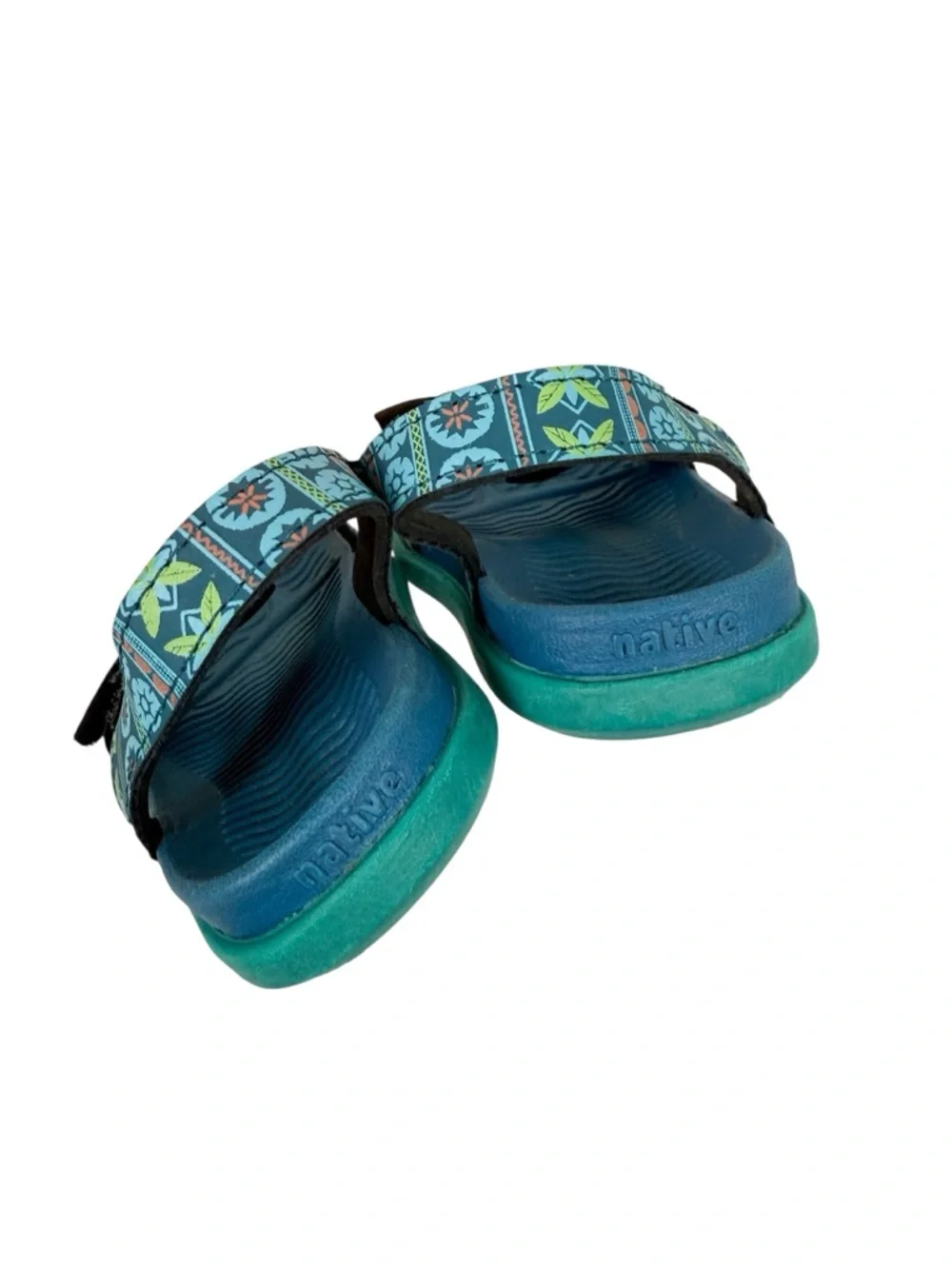 Toddler‎ Native x Disney Moana Pua Hei Hei Blue Sandals Size 5